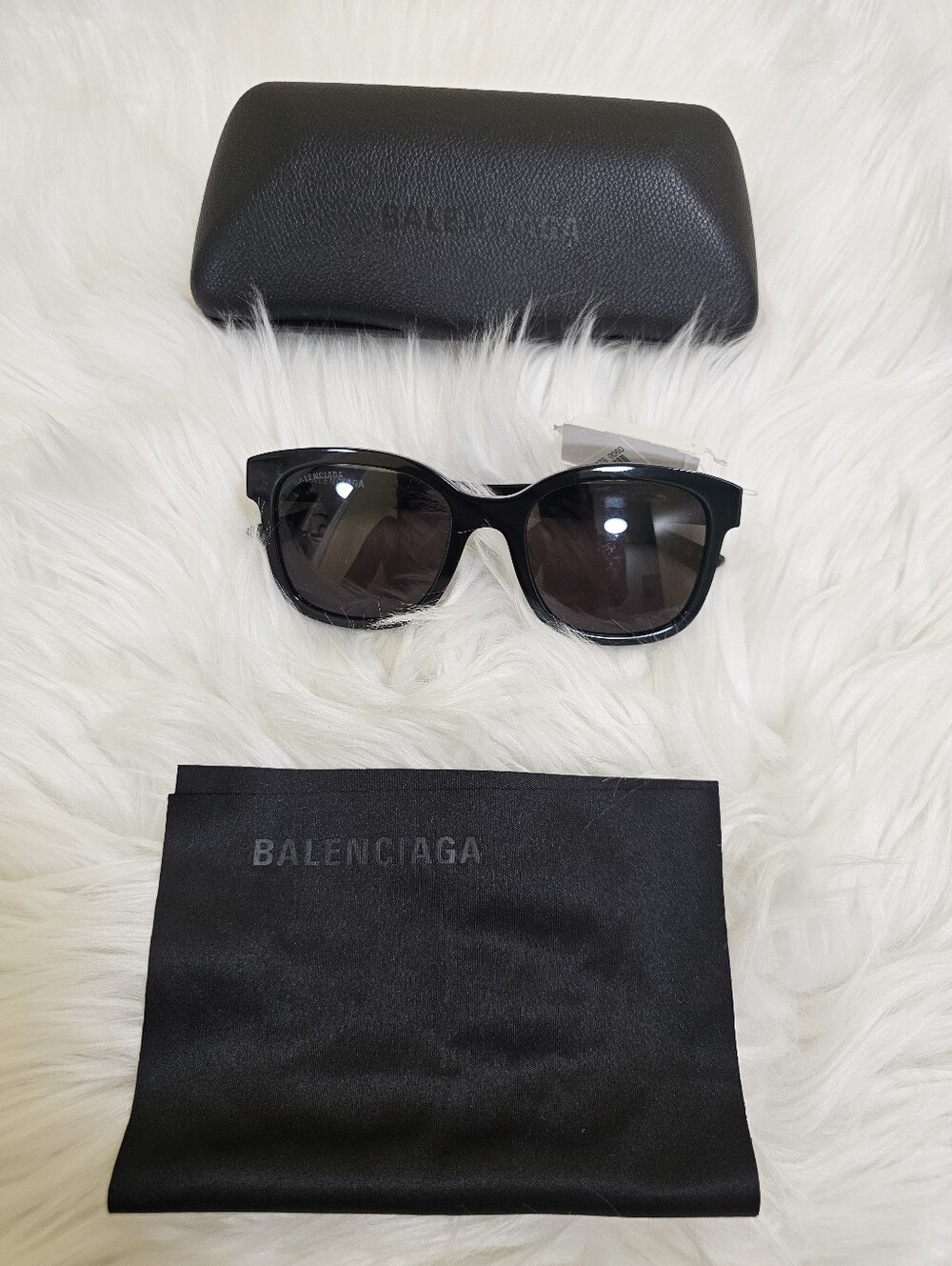 Balenciaga 52mm Polarized Square Sunglasses - Picture 2 of 14